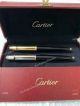 AAA Copy Cartier Diabolo Ballpoint Pen Gold and Black Barrel (3)_th.jpg